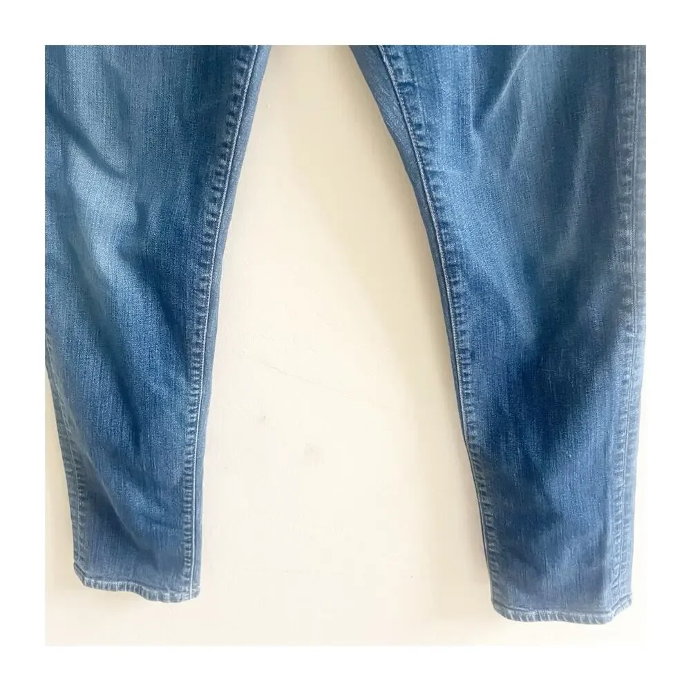 Abercrombie & Fitch Rustin Athletic Skinny Jeans Men’s 33x32 Blue Stretch Denim